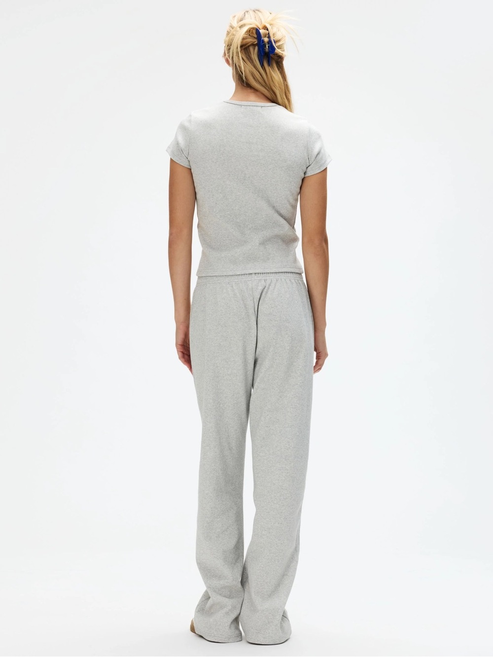 Parke Ribbed Cotton Boxer Pant - Picture 3 of 8